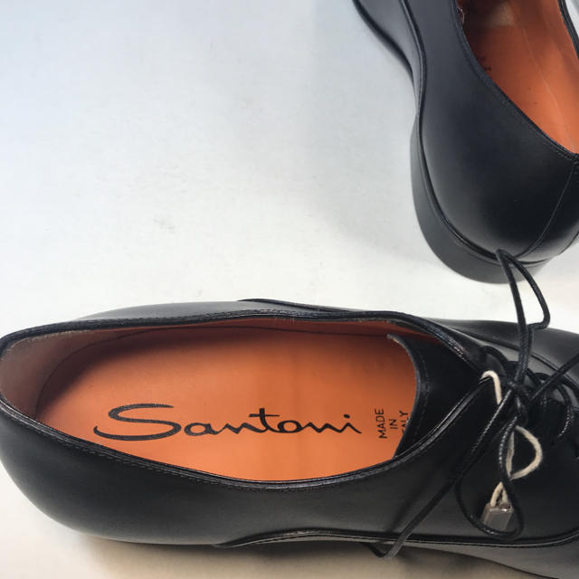 【新品 未使用】Santoni サントーニ 6 25.0cm ストレートチップ