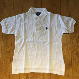 ポロラルフローレン(POLO RALPH LAUREN)の男児　120 センチ　Ralph Lauren白ポロシャツ(Tシャツ/カットソー)