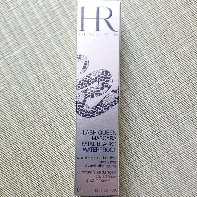 HELENA RUBINSTEIN(ヘレナルビンスタイン)の【新品・01】ヘレナルビンスタイン　ラッシュクイーン　ブラック　WP コスメ/美容のベースメイク/化粧品(マスカラ)の商品写真