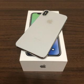 アップル(Apple)のiPhone X 64GB SIMフリー(スマートフォン本体)