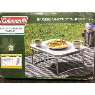 コールマン(Coleman)のコールマン　ミニアルミテーブル(アウトドアテーブル)