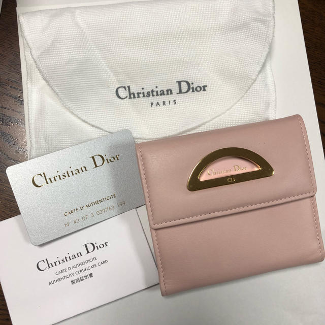 Christian Dior ディオール　ミニ財布　新品☆