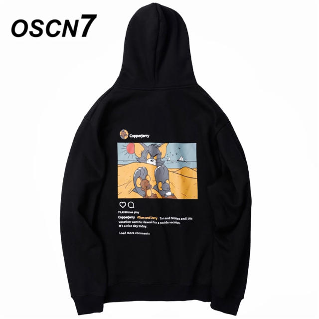 早い者勝ち レア OSCN7 トムとジェリー パーカー - パーカー