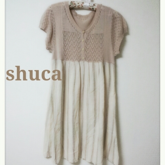 shuca(シュカ)のshuca＊ワンピ レディースのワンピース(ひざ丈ワンピース)の商品写真