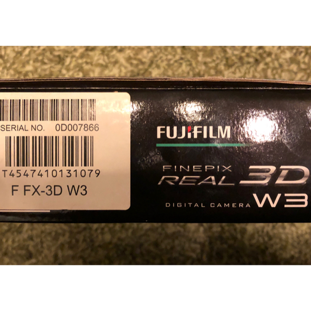 FUJIFILM FinePix REAL 3Dデジタルカメラ W3 コンパクトデジタル FUJIFILM FinePix REAL 3Dデジタルカメラ W3 コンパクトデジタル