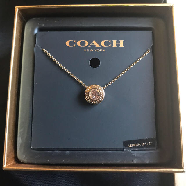 COACH(コーチ)のCOACH コーチ ネックレス ペンダント ゴールド レディースのアクセサリー(ネックレス)の商品写真