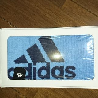 アディダス(adidas)のadidasスポーツタオル新品未使用(タオル/バス用品)