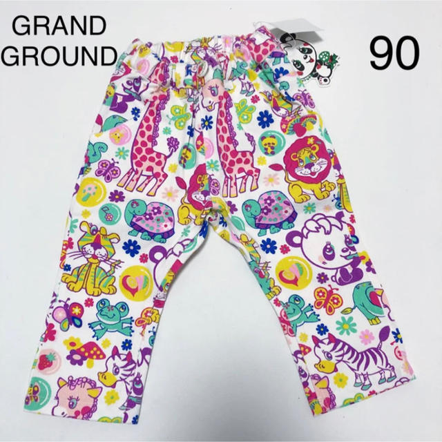 GrandGround(グラグラ)のパンツ(90) キッズ/ベビー/マタニティのキッズ服女の子用(90cm~)(パンツ/スパッツ)の商品写真