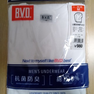 BVDU首8分袖Tシャツ(その他)