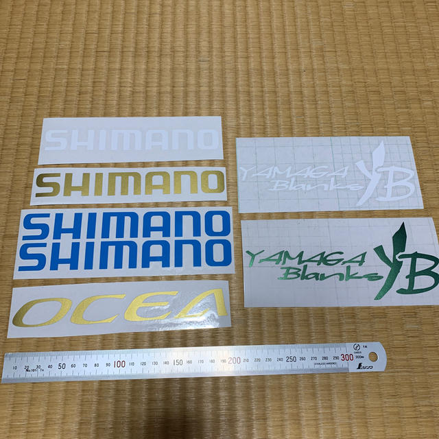 SHIMANO(シマノ)の専用　シマノ、オシア、ヤマガ　ステッカー スポーツ/アウトドアのフィッシング(その他)の商品写真