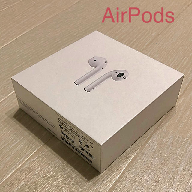 Apple(アップル)のAirPods2 第二世代 スマホ/家電/カメラのオーディオ機器(ヘッドフォン/イヤフォン)の商品写真