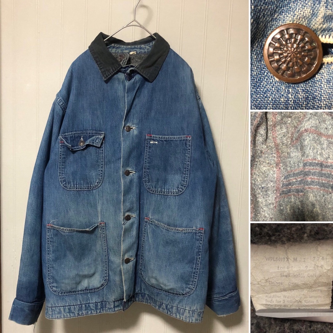 VINTAGE - 70s vintage unknown デニムカバーオール VINTAGE - 70s vintage unknown デニムカバーオール