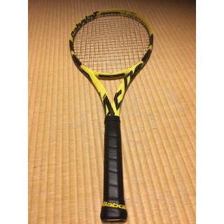 バボラ(Babolat)のピュアアエロ　2019 G3美品　ガット張り立て(ラケット)