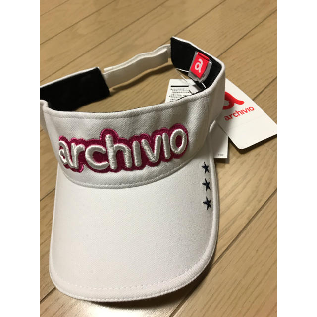 新品　archivio サンバイザー