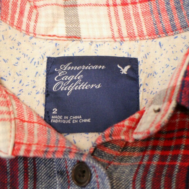American Eagle(アメリカンイーグル)の2size チェックネルシャツ メンズのトップス(シャツ)の商品写真