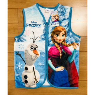 アナトユキノジョオウ(アナと雪の女王)のアナと雪の女王　スリーパー　ベスト　毛布　130cm(パジャマ)