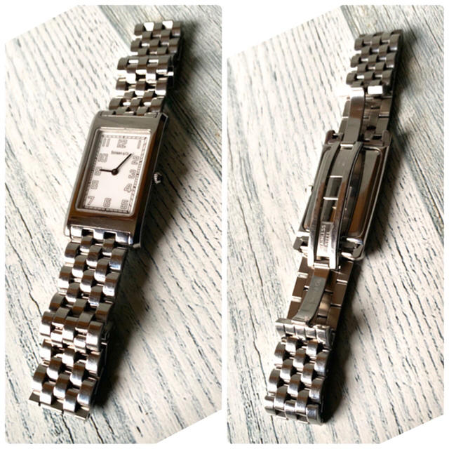 Tiffany & Co.(ティファニー)の【希少】TIFFANY&Co ティファニー 腕時計 スクエア クラシック メンズ メンズの時計(腕時計(アナログ))の商品写真