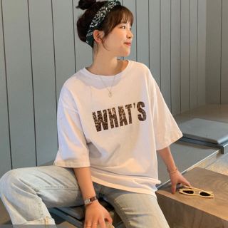 ヒョウ柄☆ロゴT(Tシャツ(半袖/袖なし))