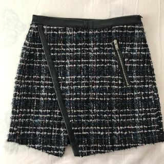 ザラ(ZARA)のザラツィード風ミニスカート (ミニスカート)