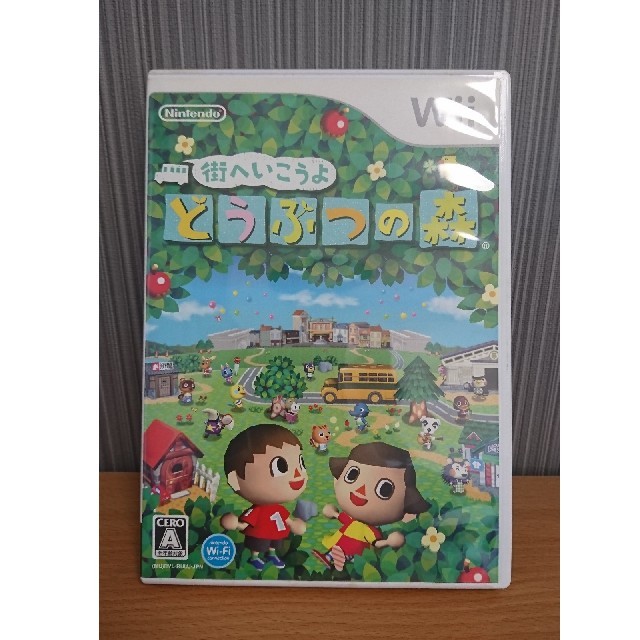 Wii(ウィー)の【年末年始】街へいこうよ どうぶつの森 Wii用【値下げ】 エンタメ/ホビーのゲームソフト/ゲーム機本体(家庭用ゲームソフト)の商品写真