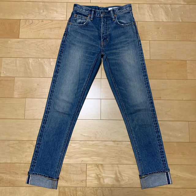 SLY(スライ)のSLY harman SV JW rollup デニム size23 CC66 レディースのパンツ(デニム/ジーンズ)の商品写真