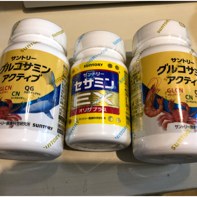 食品/飲料/酒サントリー セサミンEX グルコサミンアクティブ