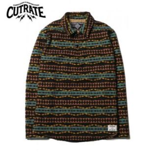 キャリー(CALEE)の【半額50%OFF】新品　CUTRATE NATIVE BORDER SHIRT(シャツ)