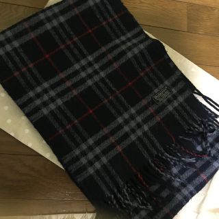 バーバリー(BURBERRY)のバーバリー　ウールマフラー(マフラー/ショール)