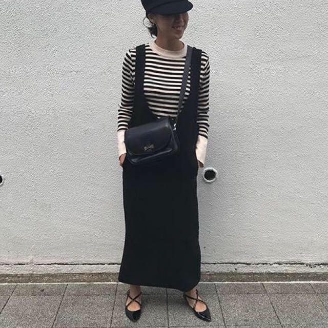 TODAYFUL(トゥデイフル)のella wool slit jumper skirt レディースのワンピース(ロングワンピース/マキシワンピース)の商品写真