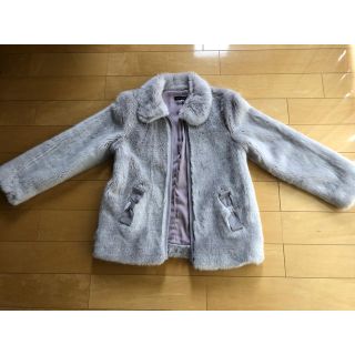 ベベ(BeBe)の【美品】BEBE 150 リアルフェイクファー　ジャケット　ラベンダー(ジャケット/上着)