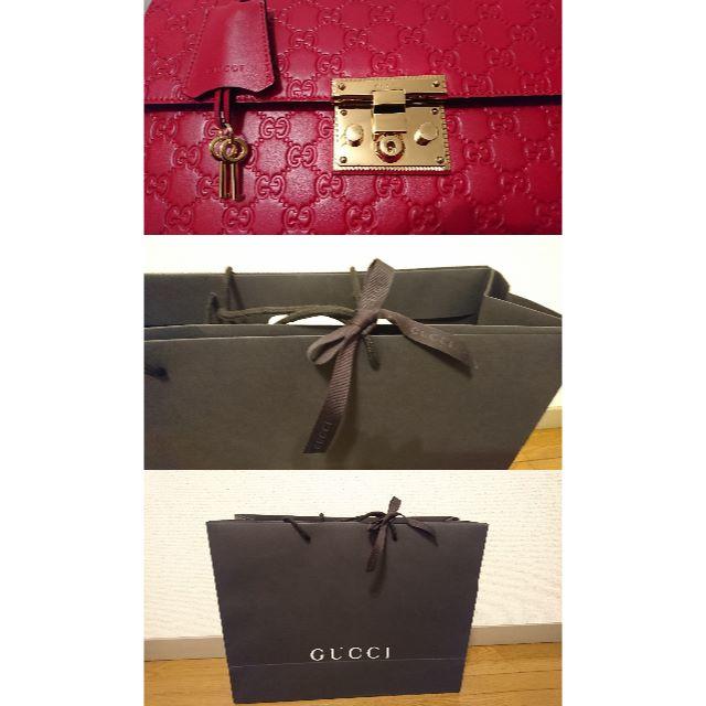 Gucci(グッチ)のGUCCI ハンドバッグ シマSD ショルダーバッグ  金具 鍵   レディースのバッグ(ショルダーバッグ)の商品写真