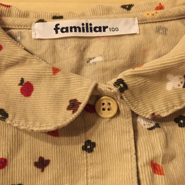 familiar(ファミリア)のファミリア ワンピース 100 女の子 キッズ/ベビー/マタニティのキッズ服女の子用(90cm~)(ワンピース)の商品写真