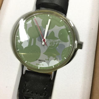 ジュスト(JU'STO)のMOOMINとJU’STOコラボの時計　定価11770円　スナフキン(腕時計(アナログ))