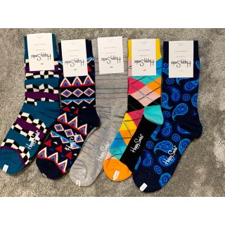 ビームス(BEAMS)のハッピーソックス レディース5足 定価7,150円 happy socks(ソックス)