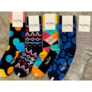 ビームス(BEAMS)のハッピーソックス レディース5足 定価7,150円 happy socks＋ヤシ(ソックス)