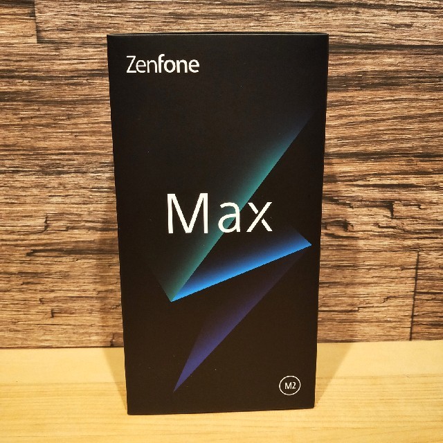 ZenFone Max M2 ブラック 新品未使用（動作確認済）