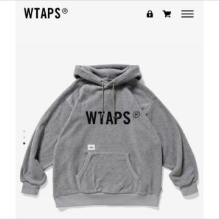 ダブルタップス(W)taps)のLサイズ W)TAPS DOWNY 02 SWEATSHIRT GRAY(パーカー)