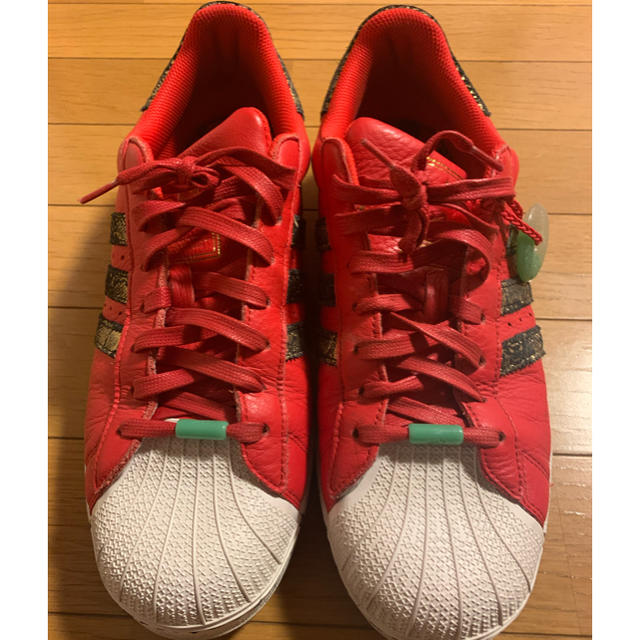 adidas 巳年限定スニーカー　27.5cm 赤