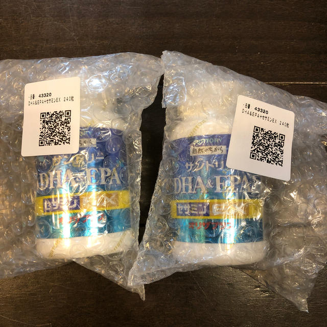 スピード発送☆届きたて☆120粒４袋 サントリーdha\u0026epa+セサミンex