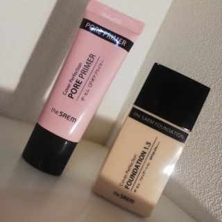 ザセム(the saem)のザ・セム　リキッドファンデーション&ポアプライマー(ファンデーション)