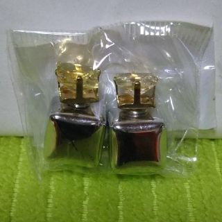 スクエア バック キャッチ ピアス シルバー(ピアス)