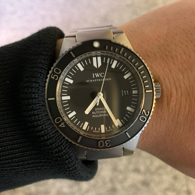 クロムハーツ wave スーパーコピー時計 | IWC - IWC IW353601 GSTアクアタイマー2000 チタン 美品　OH済の通販 by ttt