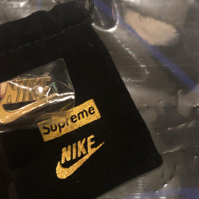 新品 希少 supreme x nike 14k リング dunk sb box