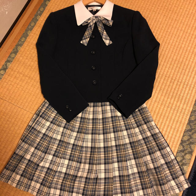 卒業式用制服 キッズ/ベビー/マタニティのキッズ服女の子用(90cm~)(ドレス/フォーマル)の商品写真