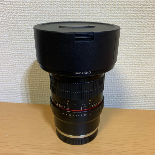 SONY(ソニー)のsamyang 14mm f2.8 スマホ/家電/カメラのカメラ(レンズ(単焦点))の商品写真