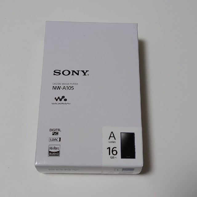 新品未使用 Sony  ウォークマン 
NW-A105 16GB ブルー