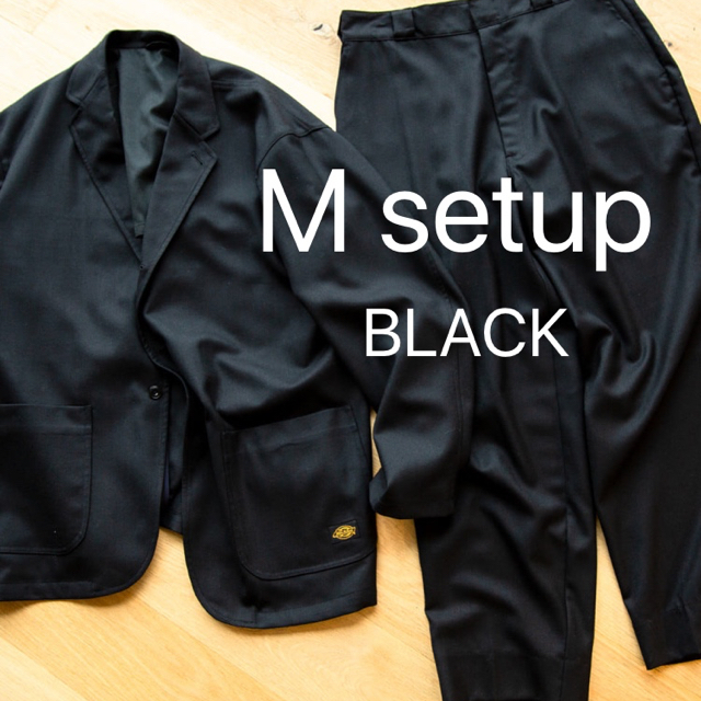 セットアップDickies×TRIPSTERxBEAMS セットアップ　M ブラック