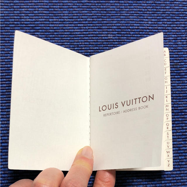 LOUIS VUITTON(ルイヴィトン)のルイヴィトン LOUIS VUITTON アドレスブック(ミニアドレス帳) インテリア/住まい/日用品の文房具(カレンダー/スケジュール)の商品写真