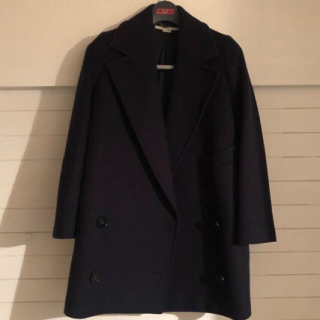 Stella McCartney(ステラマッカートニー)のStella McCartney ダブルボタンコート 36サイズ レディースのジャケット/アウター(チェスターコート)の商品写真