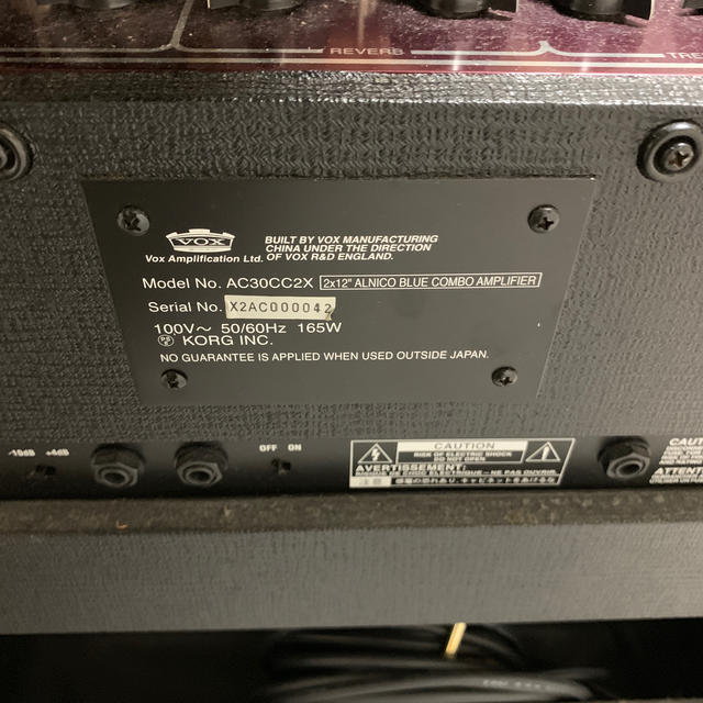 美品‼︎ ギターアンプ VOX AC30CC2X | livro.funcionalink.com.br
